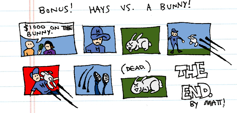 hays vs. a bunny