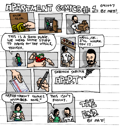 apartment comics #1