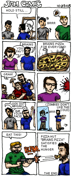 pizza hut jam comic #1