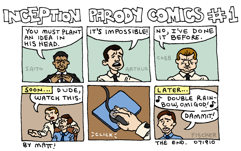 inception parody comics #1