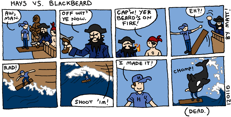 hays vs. blackbeard
