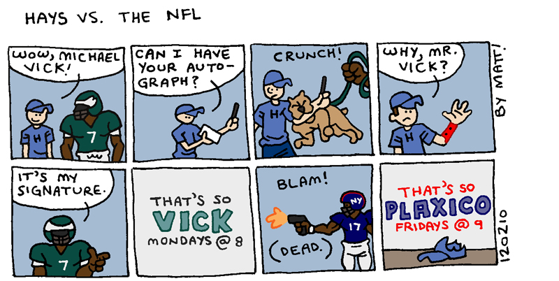 hays vs. the NFL