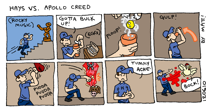 hays vs. apollo creed