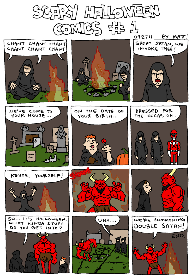 scary halloween comics #1