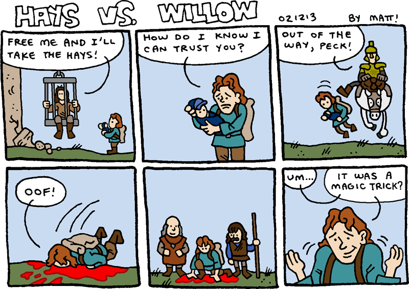 hays vs. willow