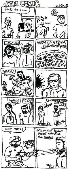 pizza hut jam comic #1