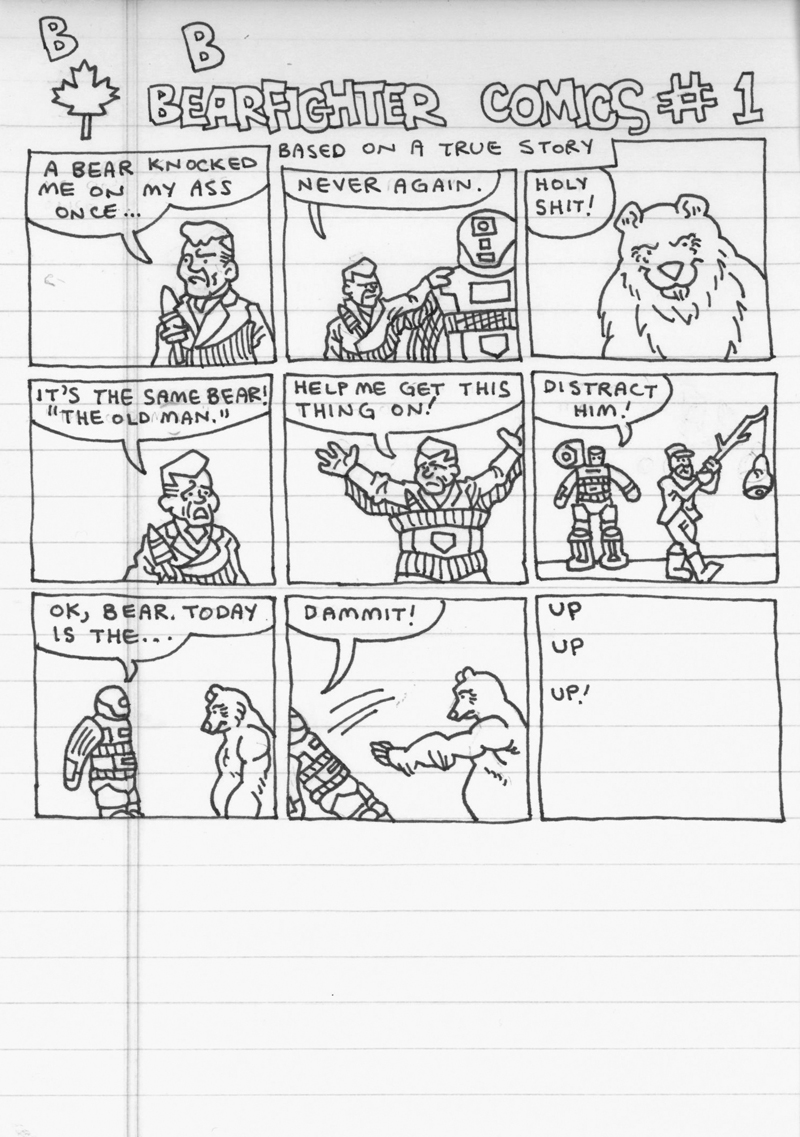 bearfighter comics #1