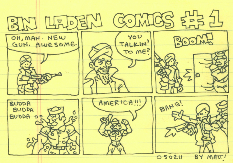 bin laden comics #1