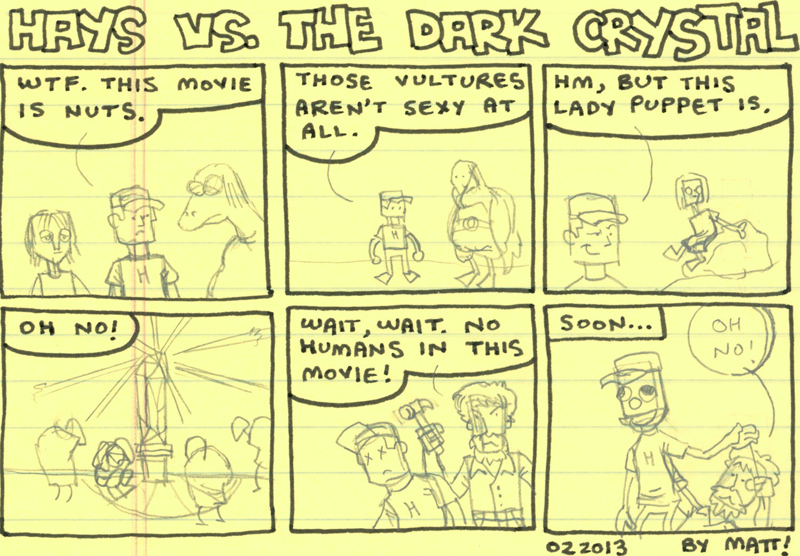 hays vs. the dark crystal
