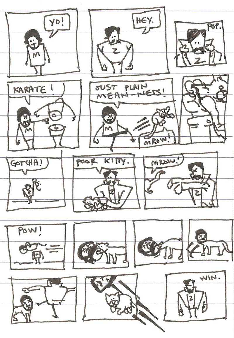 cat kick comics #1