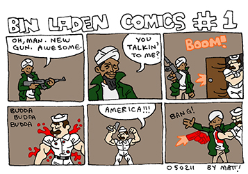 bin laden comics #1