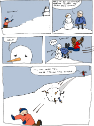 snowman jam comics #1