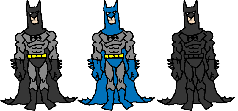 batman color schemes