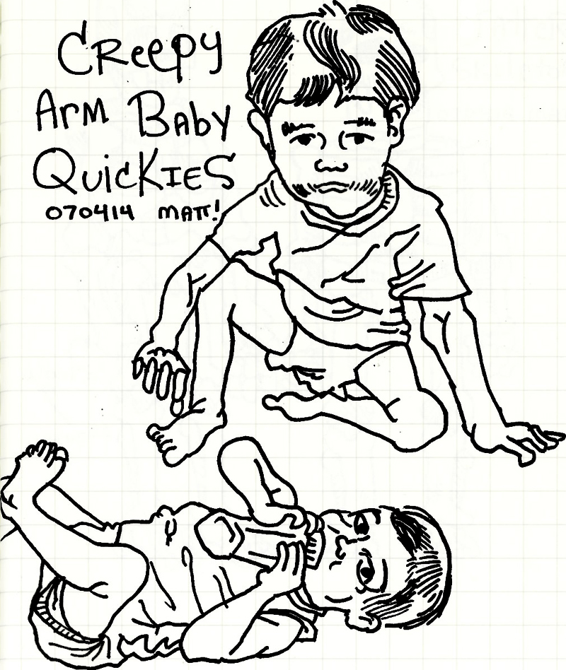 creepy arm baby quickies