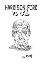 harrison ford is old